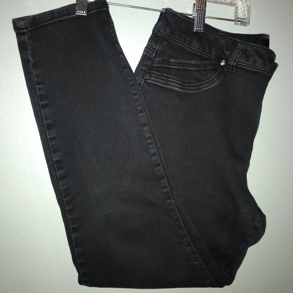 1822 DENIM Black Jeggings Sz 14